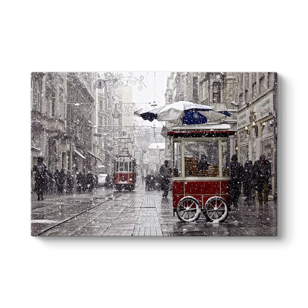 İstiklal Caddesi Tramvay Tablosu - Model 1